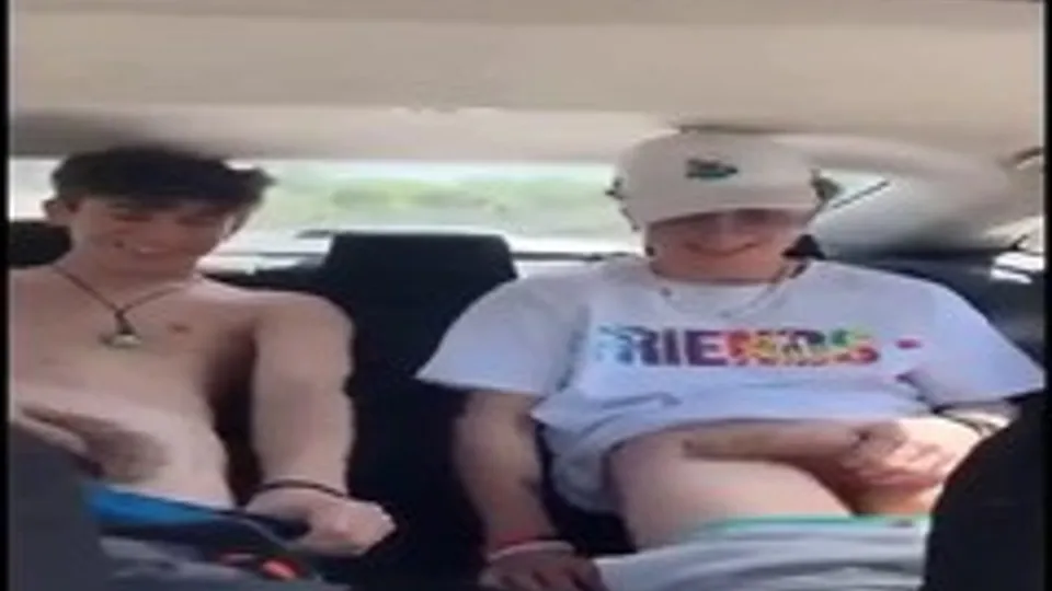 Cute white boys flashing their big dicks - ThisVid.com