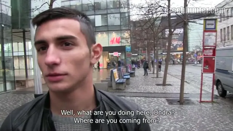 Blond Lovers: Black-Haired Guy's Struggle