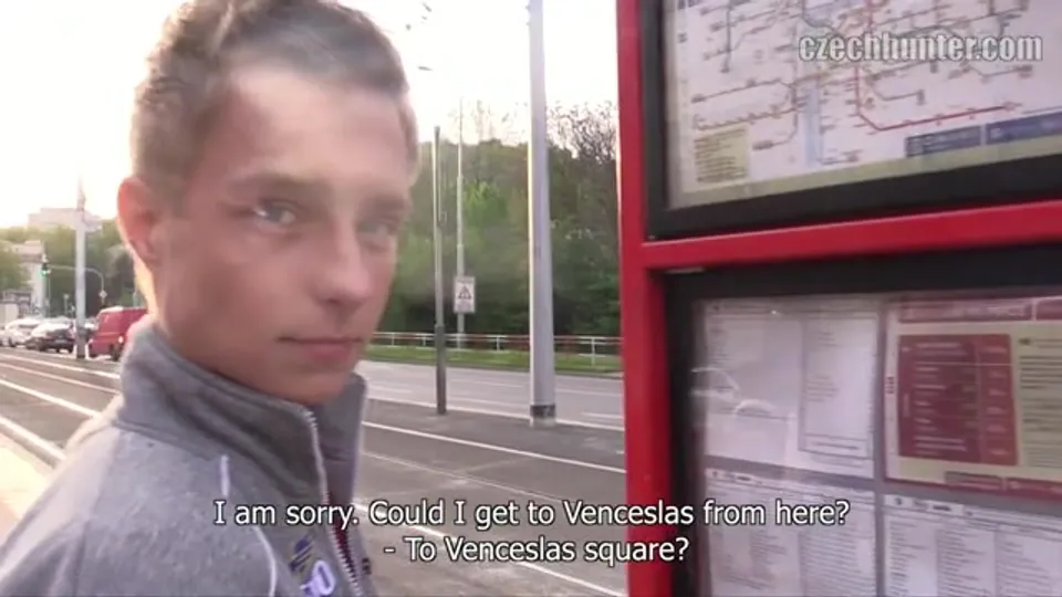 Young Czech Student's First Gay Encounter