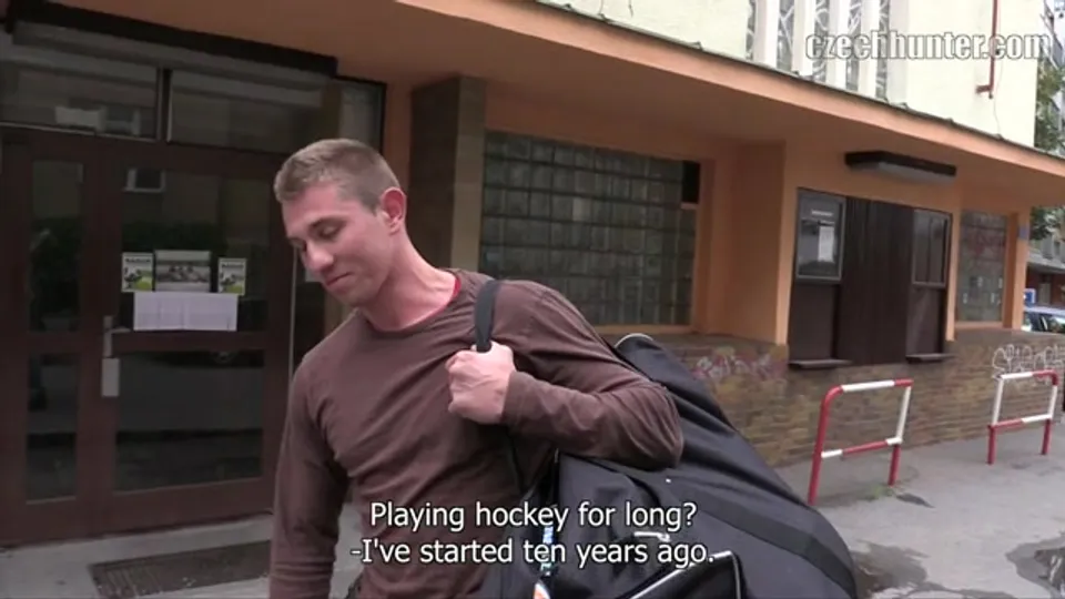 Tennis Player Seduced for Bareback Hockey Star Encounter