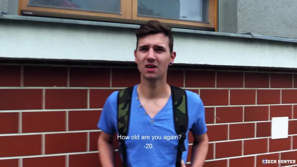 Czech Hunter: Athletic Welder's Desperate Encounter