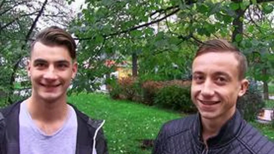 Friends Reunite for Cash and Cock