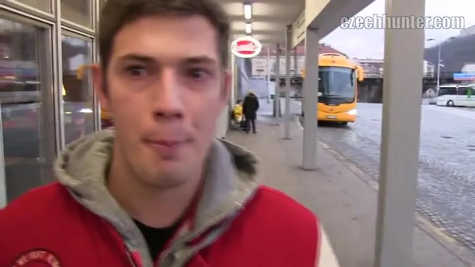 Czech Hunter: Prague Bus Station Encounter