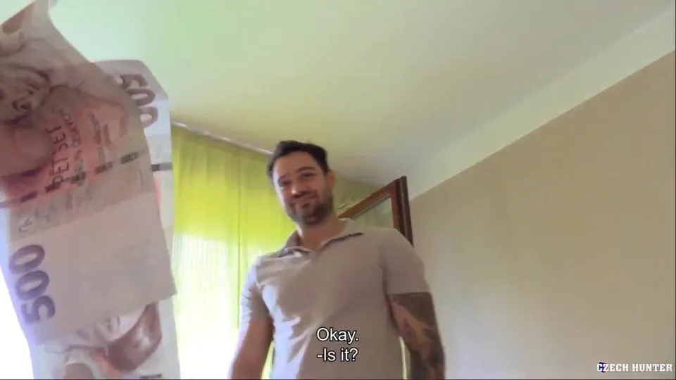 Czech Hunter 710: This beefed-up and tattooed stud worked in finance