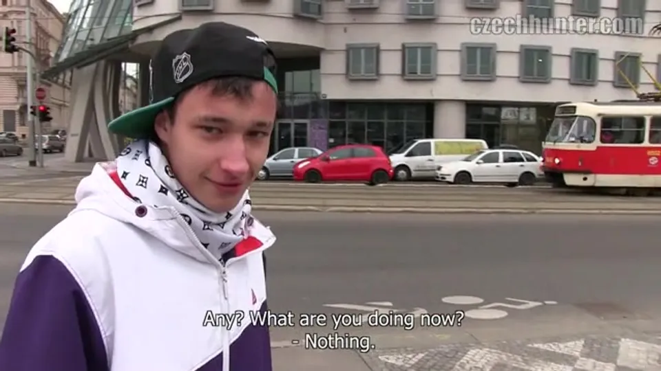 Young Man's Sad Day Turns into Outdoor Gay Encounter