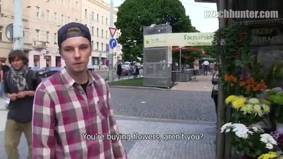 Gay Czech Hunter: Bi-Curious Model's Outdoor Anal & Oral
