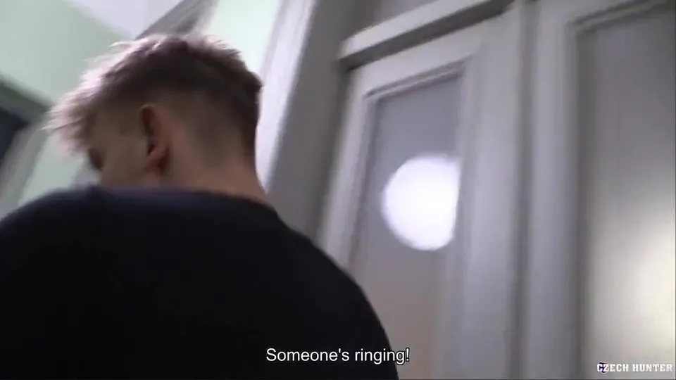 Czech hunter and two twinks
