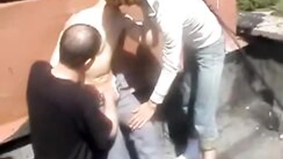 dad Fucks two young Russian students gay porn