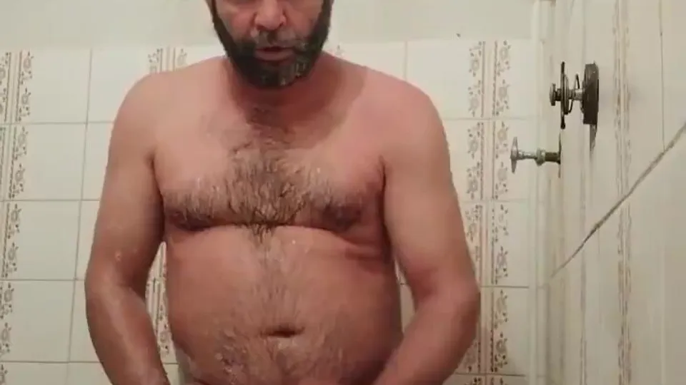 Dad's Morning Shower