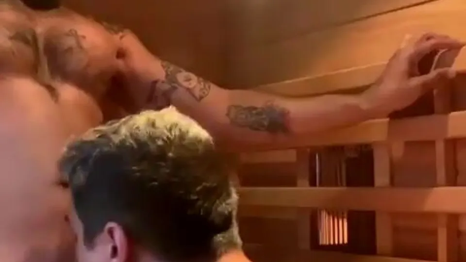 Dad Son Sauna Time - ThisVid.com