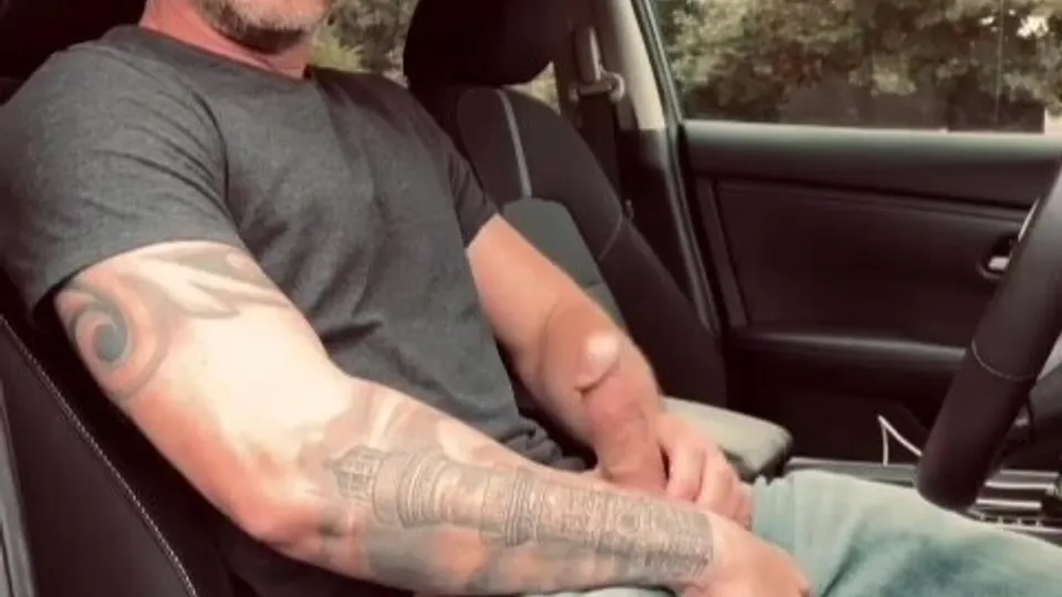 Daddy Jerks Off In A Car - ThisVid.com