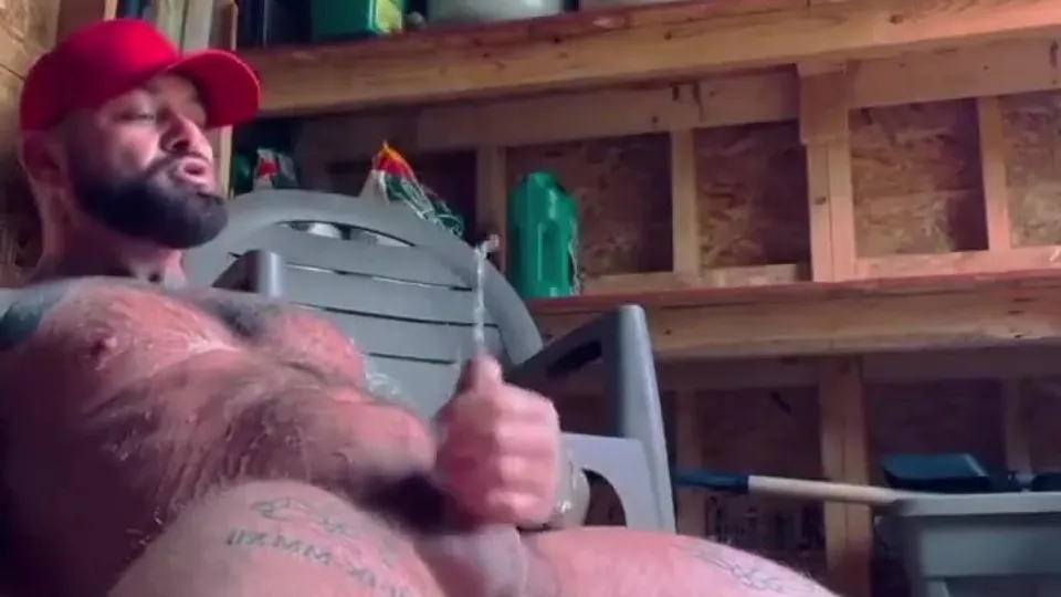 Daddy pissing while jerking and cumming covered in piss - ThisVid.com