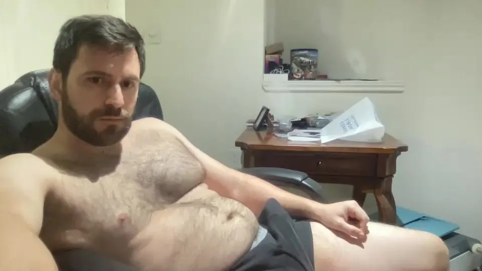 Daddy Shows Off His Hard Cock In His Boxer Briefs - ThisVid.com