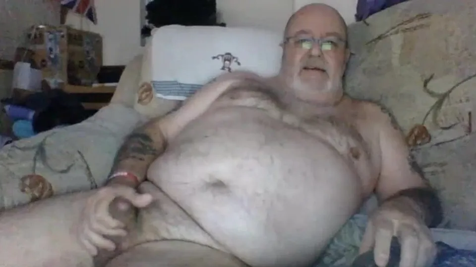 Daddy Strokes on Cam
