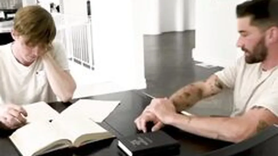 Daddy's Lesson: Young Boys Explore