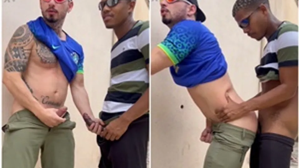Dando o rabo pro mavambo no beco da favela - Meu Mundo Gay | Vídeo Porno Gay  | Desenho Gay | Sem Camisinha | Yaoi Gay