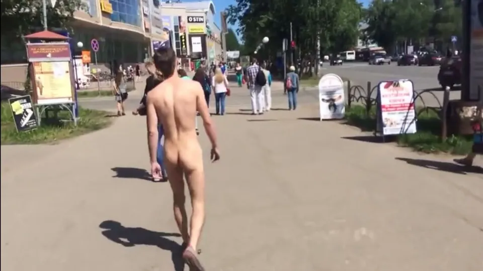 Dare: going for a naked walk in public