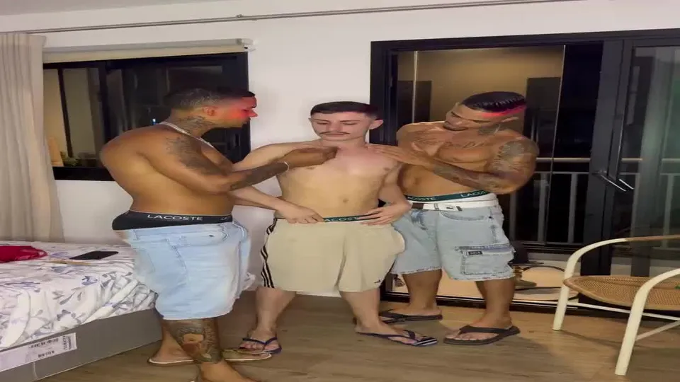 Davidvincius Nude Leaks Gay Porn, Exquisite Ravishing Gorgeous Dudes Threesome Group Fuck And Anal Penetration (12).mp4