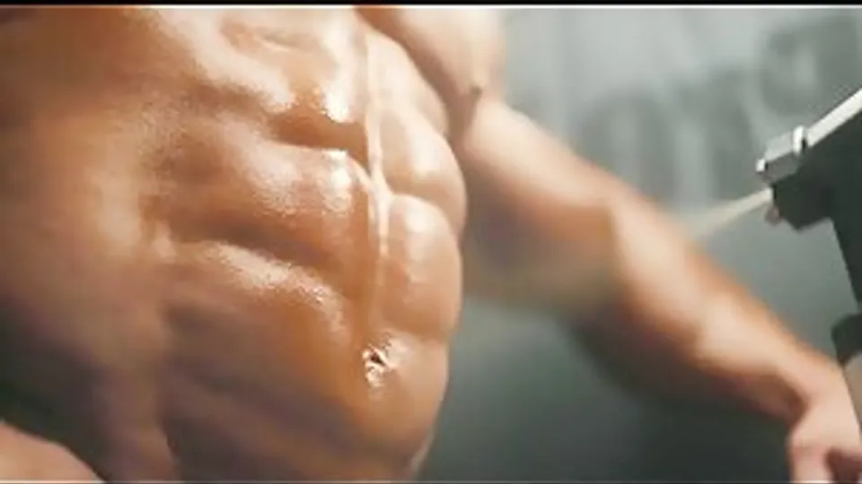 Derek Lunsford Massive Posing Routine