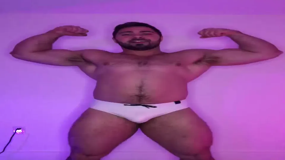 DerekBolt Big Chest Wide Muscle Gym Hunk Hairy Bearded Manly Macho Kinky Solo And Hot Fucking (11).mp4