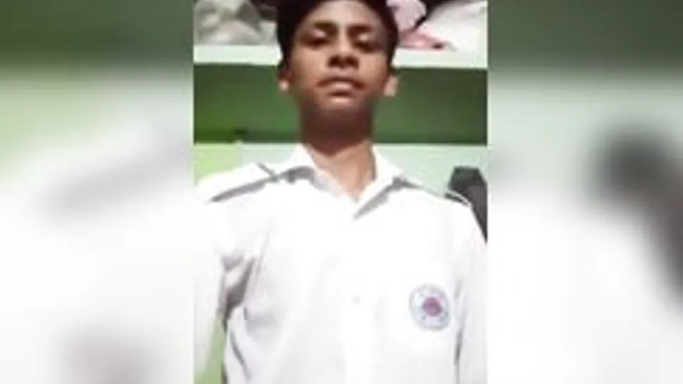Desi boy after coming from the school