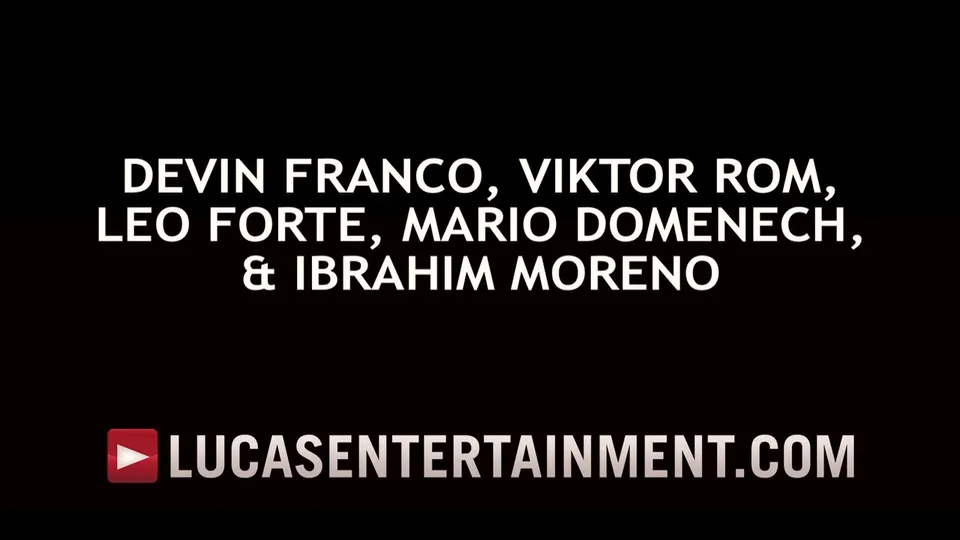 Devin Franco's Bareback Gang Bang