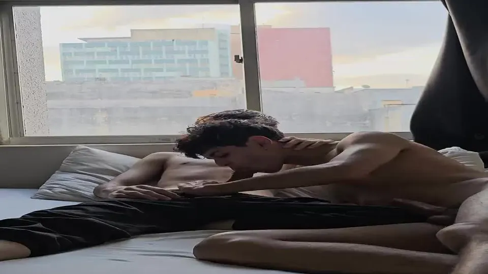 DHIZ Big Cock Slutty Twink Horny Solo Blowjob With Cock Sucker Buddy Videos (19).mp4