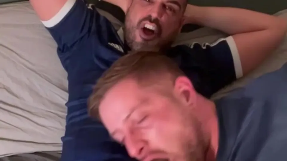 Dick hungry faggot sucking a sloppy dick. - ThisVid.com