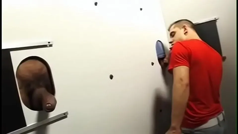 Gay Glory Hole Gangbang