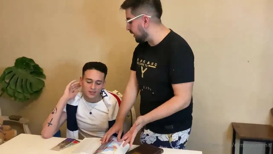 Dimitrysimonit Nude Leaks Gay Porn, Cute Submissive Twink Loves Being Roughly Bareback Dominated In Ass (3).mp4