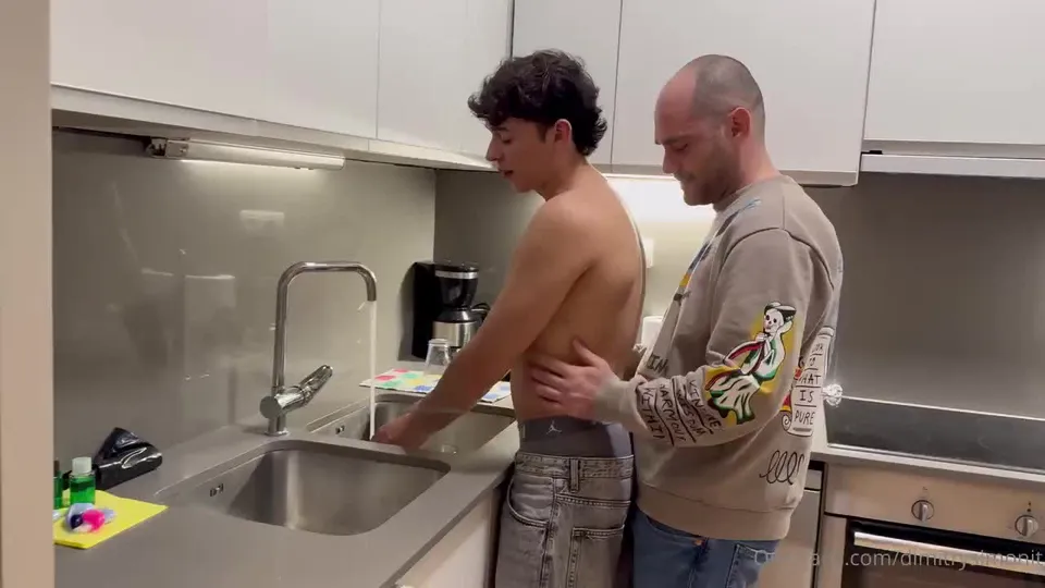 Dimitrysimonit Nude Leaks Gay Porn, Cute Submissive Twink Loves Being Roughly Bareback Dominated In Ass (1).mp4