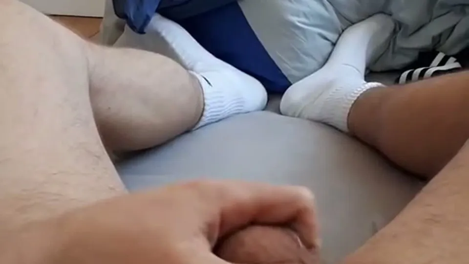 Gay German Amateur's Precum Play