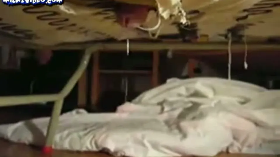 Solo Masturbation in Dorm Room