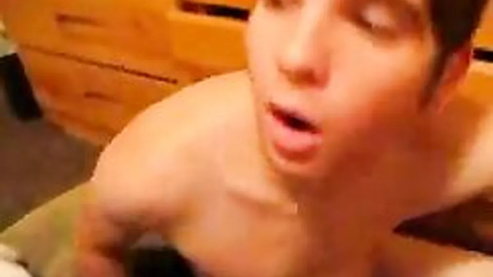 Drunk Twink Caught Masturbating by Mom