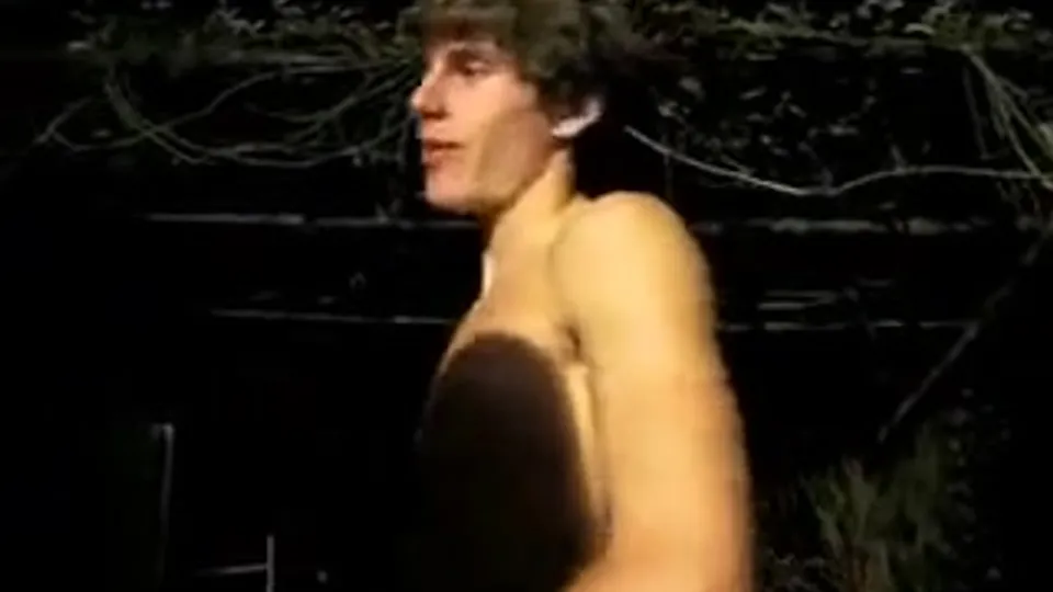 Drunk Boy Masturbates Friend Outdoors