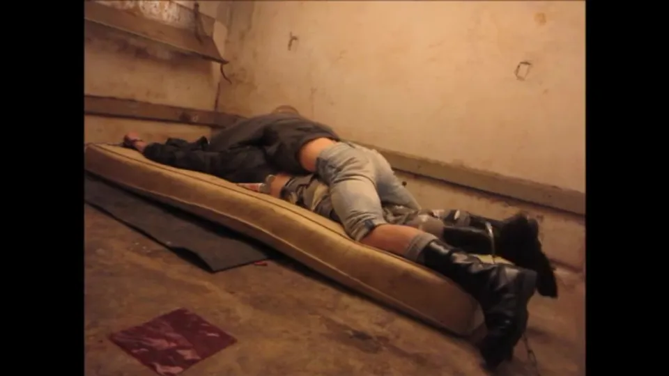 Drunken Skinhead Master Brutally Silently R***s His Property slave - ThisVid.com