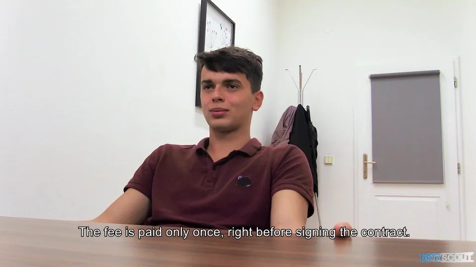 Burgundy Tee Job Interview Gone Wild