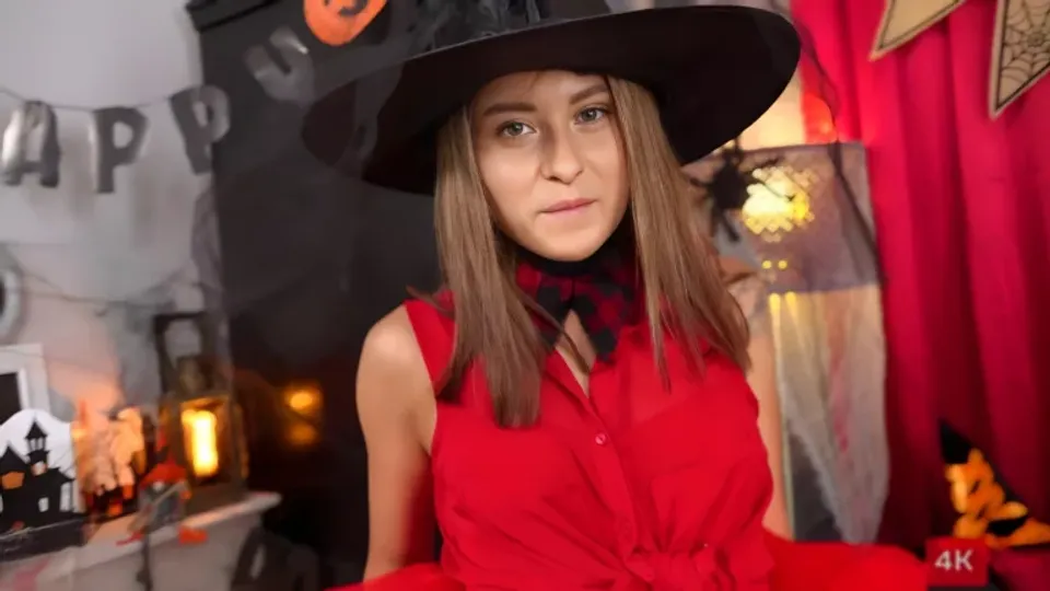 Halloween Anal Play with GF