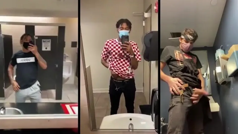Dudes Jerking off in public - ThisVid.com