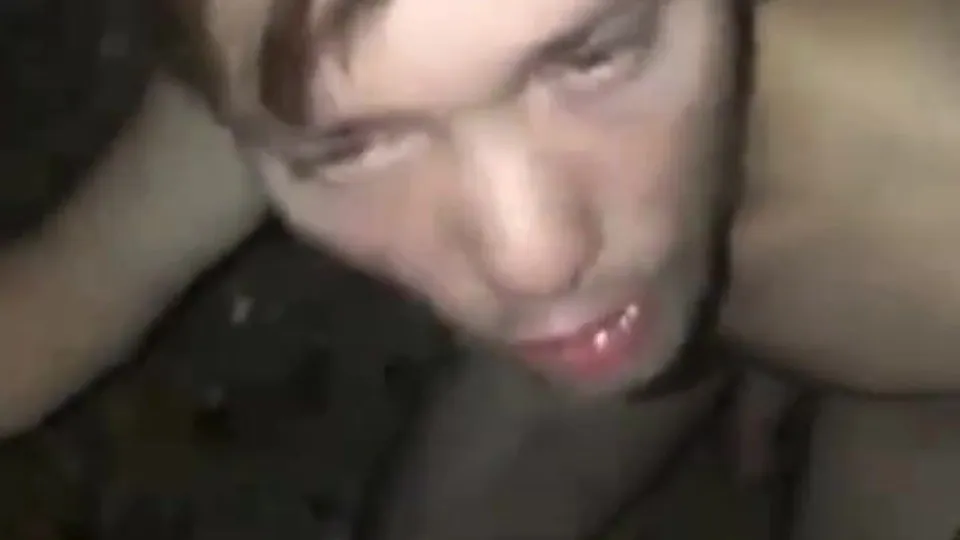 Slutty Blowjob in Public