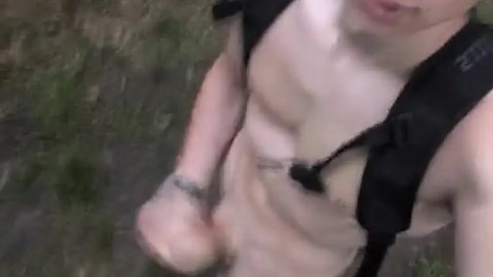 Dutch Twink Naked Hike