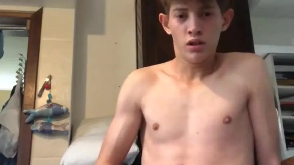 Dylan beats off and cums