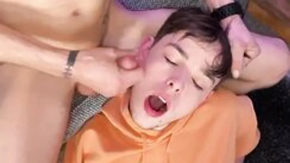Eats two loads boys porn