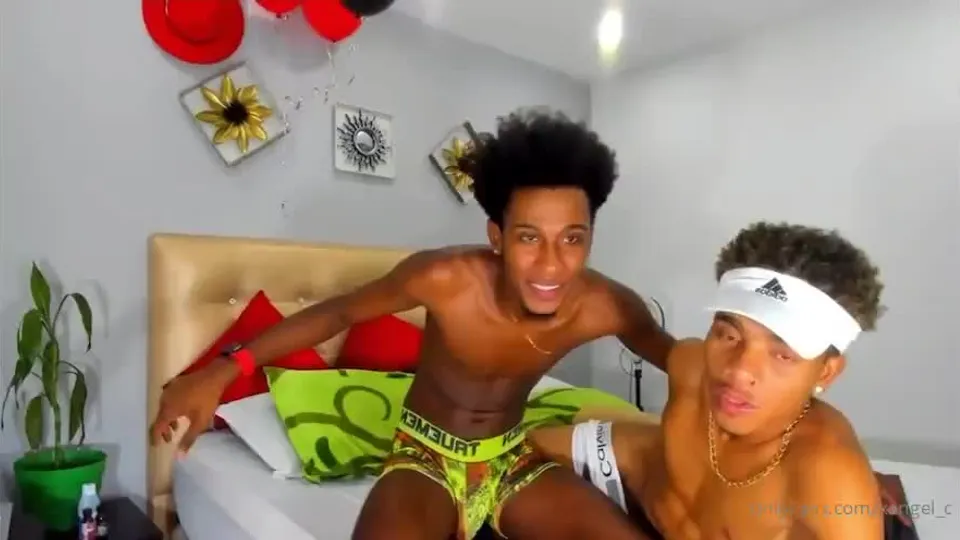 Ebony Public Fun, Beautiful Black Twinks Public Forest Ass Fucking, Sucking Dick, Butt Penetration (6).mp4