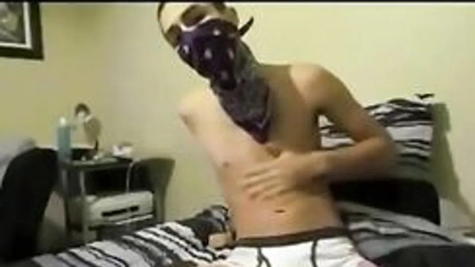 Young Twink Masturbates at Home