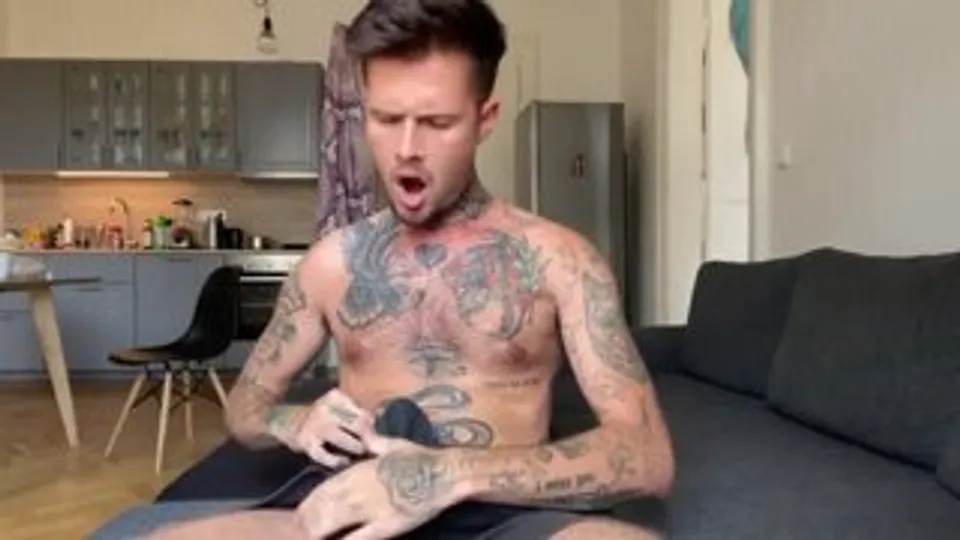 Emil Graae Jerks and Suck his Monstercock