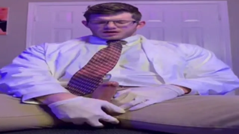 Hairy Macho Man Jerks Off and Gets Handjob
