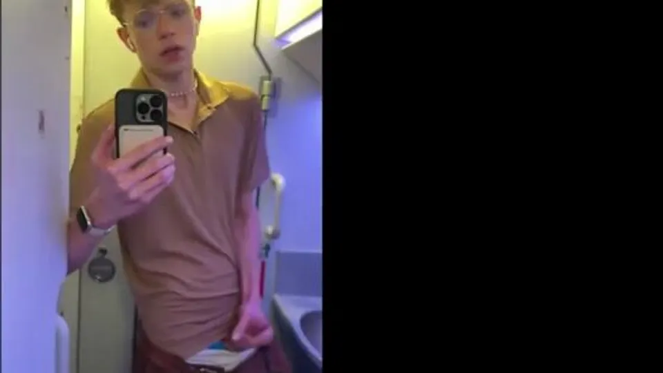 Even on the plane you can get horny