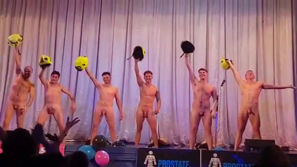 Foreign Men Strip on Stage