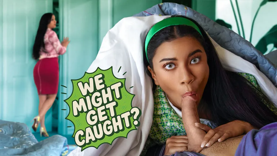 Family Strokes - Donnie RockAmeena Green - We Might Get Caught? That Only Makes My Stepdaddys Dick Taste Better 